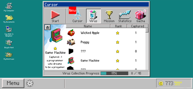 Cursor : The Virus Hunter Screenshot