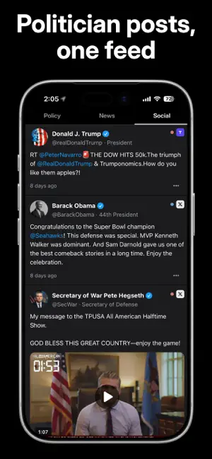 Govbase: Political News screenshot 4