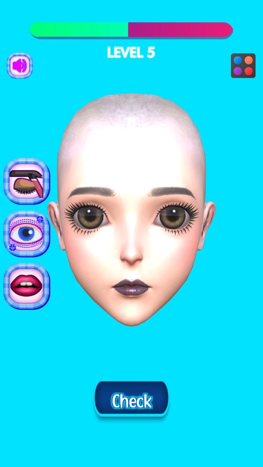 #8. Makeup Challenge - Brain Game (iOS) Podle: Rahman Mammadov