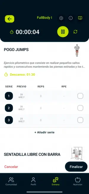 GymRun screenshot 2