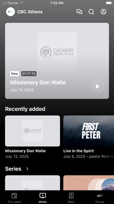 Screenshot #2 pour Calvary Baptist of Athens, PA