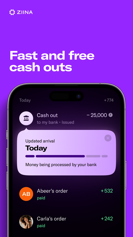 #3. Ziina: Pay, Get Paid Instantly (iOS) Ved: Ziina, Inc