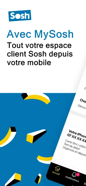 MySosh France iPhone screenshot 1