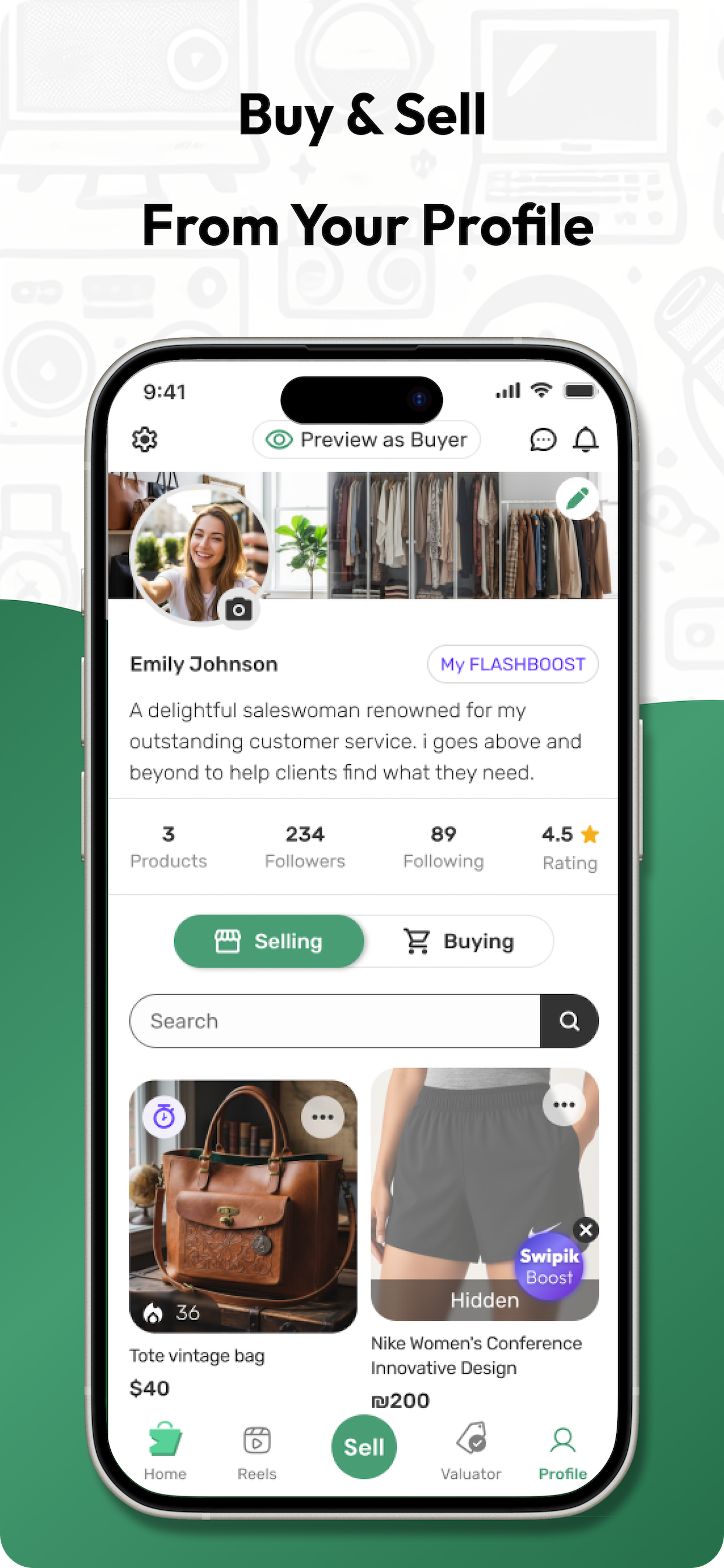 Swipik: Buy & Sell Used Stuff