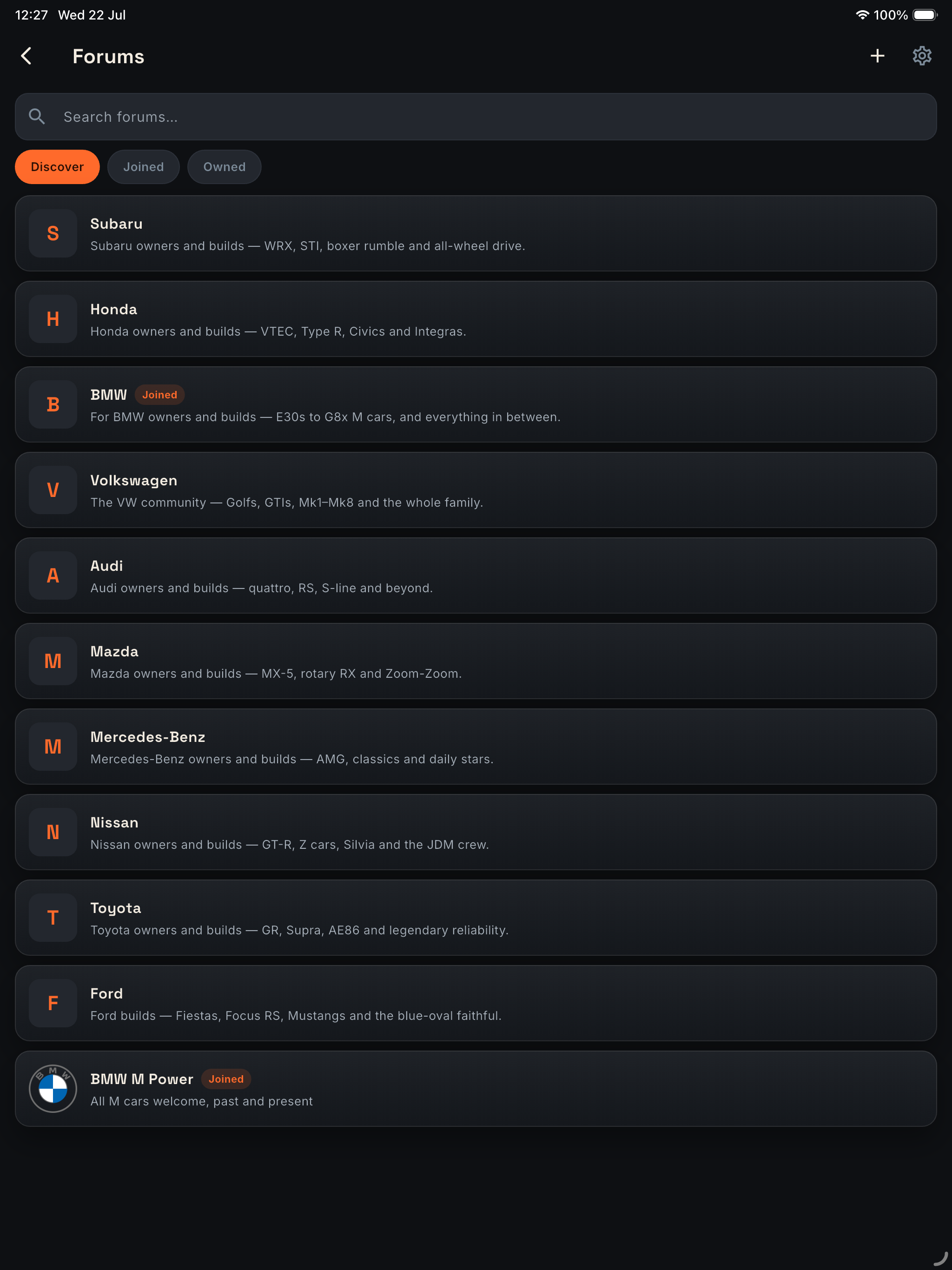 TorqueDen: Car Builds & Mods screenshot 16