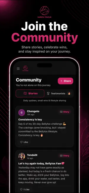 Bellytox Lifestyle App screenshot 3