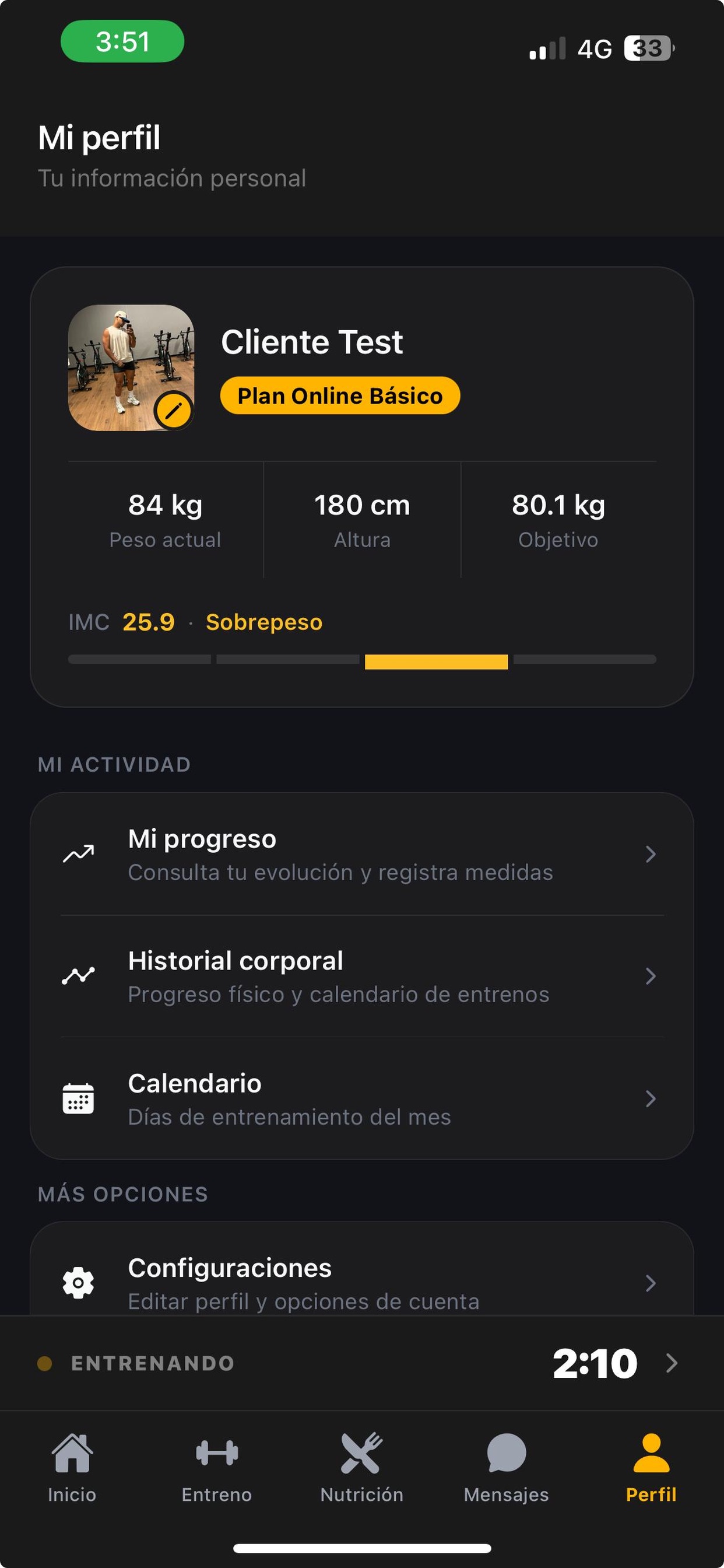 Screenshot 5 of Lion Fitness Cliente