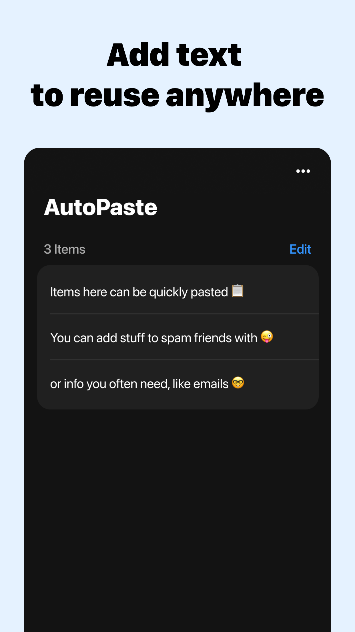 AutoPaste - Keyboard screenshot 3