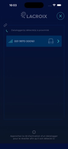 My SOFREL LogUp Screenshot 2 of 4