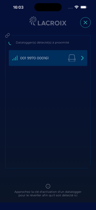 My SOFREL LogUp Screenshot 2 of 4