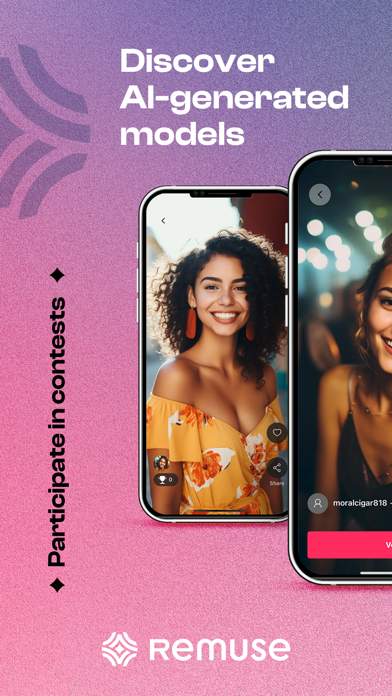 Remuse: AI Beauty Contests Screenshot