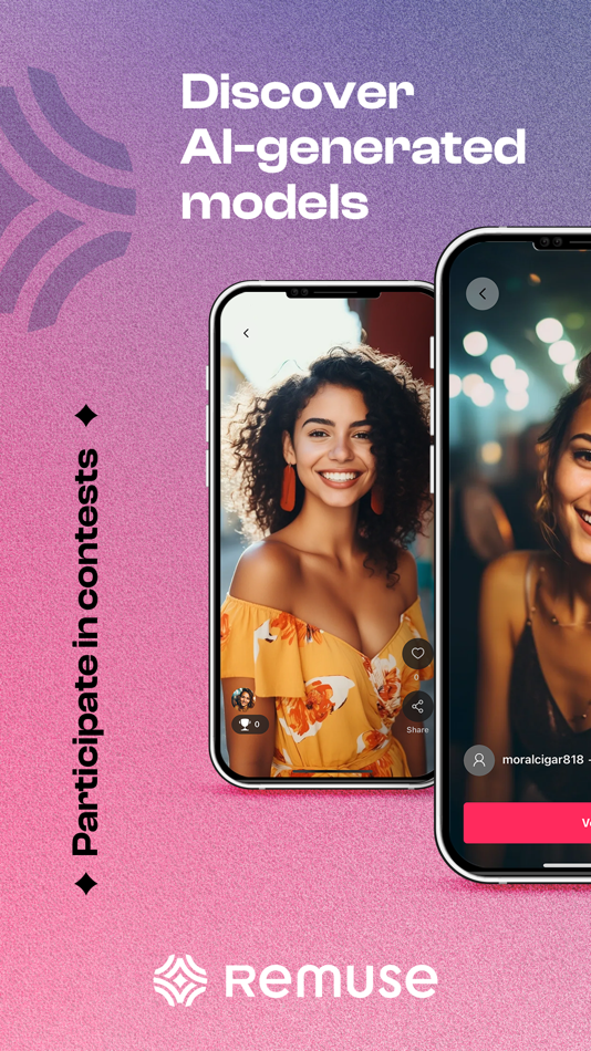 #4. Remuse: AI Beauty Contests (iOS) 由: REMUSE LABS S.R.L.