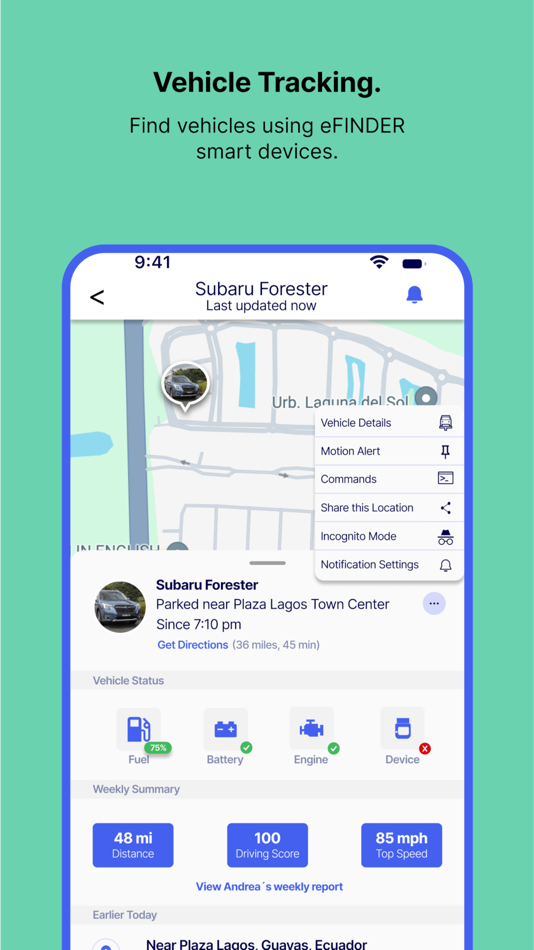 #4. eFINDER Safe Track (iOS) Podle: IOT WHOLESALE