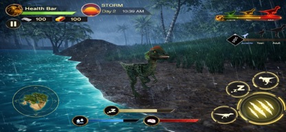 Jurassic Primal Dino Sim Clash screenshot 2