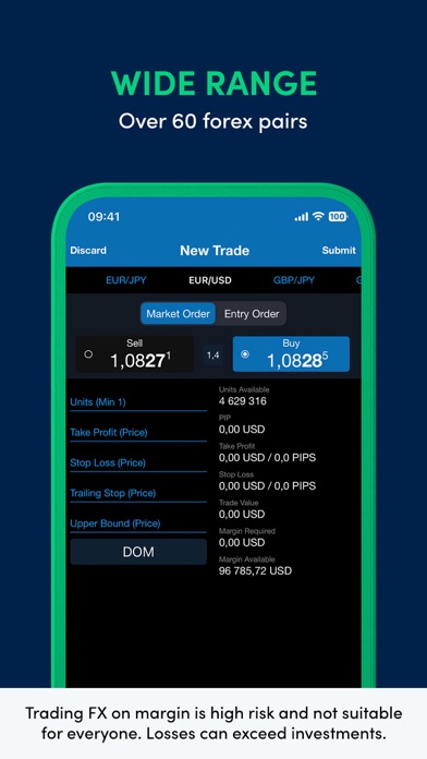 OANDA - Forex trading Screenshot