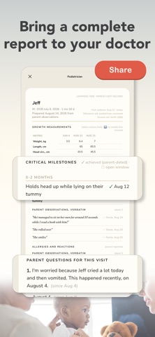 Emomo: Baby Milestone Tracker Screenshot 3 of 7
