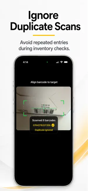 Barcode Scanner & Copy screenshot 4