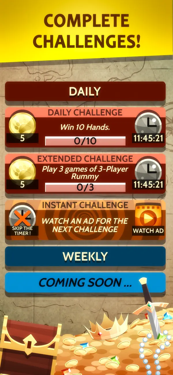 #5. Rummy 500 (iOS) 由: North Sky Games