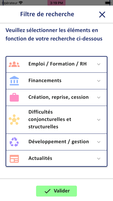 Screenshot #3 pour ESPACE ENTREPRISES 83