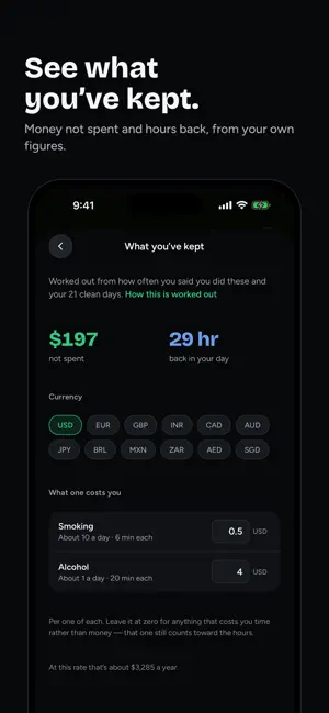 Qwyt: Addiction Recovery screenshot 4