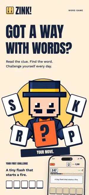 ZINK! Word Guessing Game screenshot 1