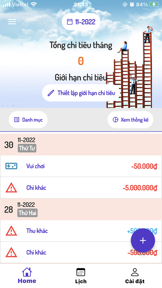 #1. Quản lý chi tiêu LM (iOS) Podle: Dinh Tuan