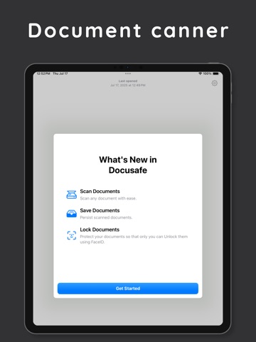 Scan to PDF - PDF Doc Scanner iPad screenshot