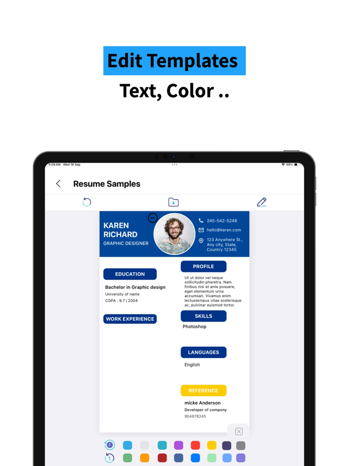 ResuME Maker - CV Jobs Builder