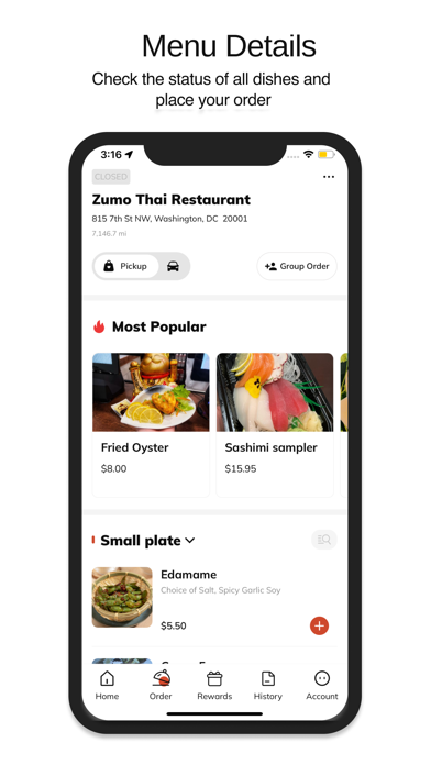 Zumo Thai Screenshot