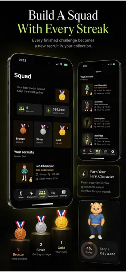 Screenshot von Step Squad Go auf dem iPhone 5