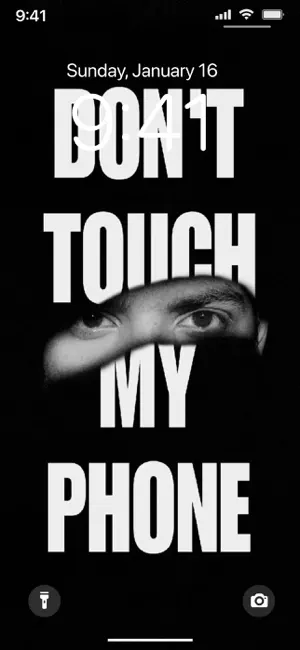 Don't Touch My phon Wallpapers screenshot 1