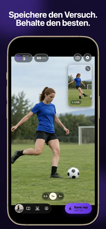 Video Delay: Sofortwiedergabe screenshot 6 of 8