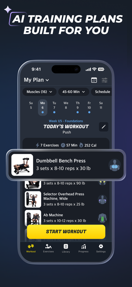 Gymverse: AI Gym Workout Plans screenshot 2
