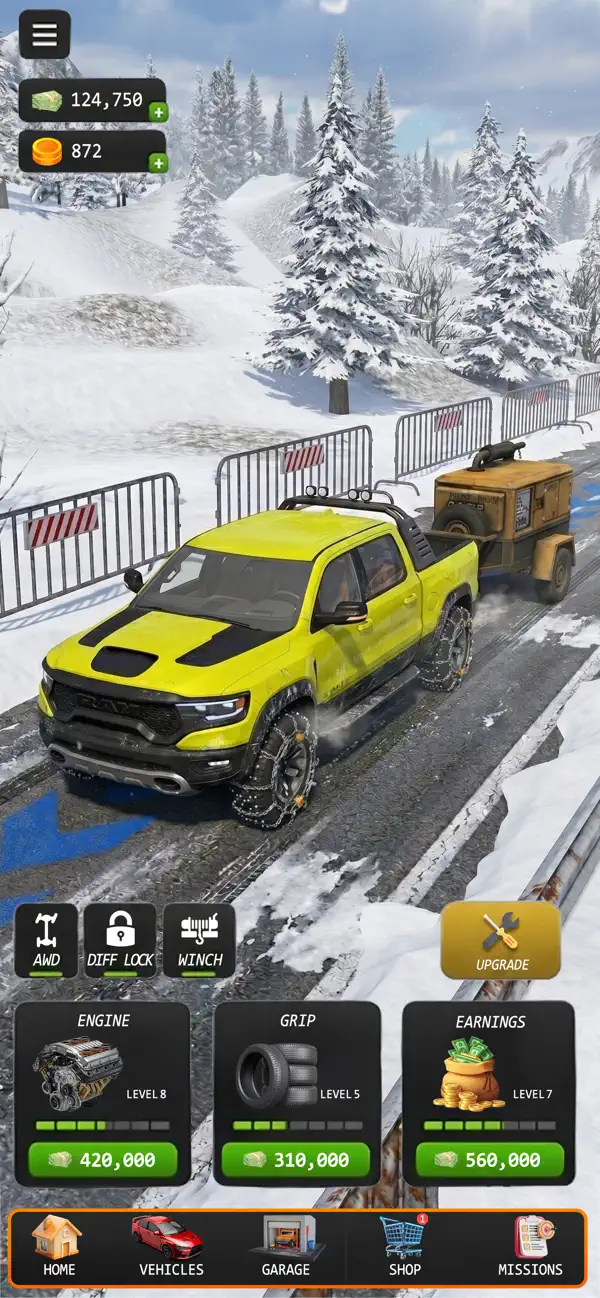 Screenshot #1 pour Offroad King : Montée en côte