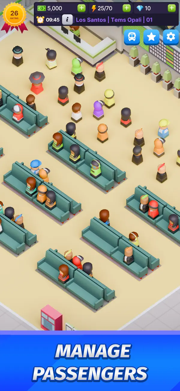 Screenshot #2 pour Bus Station: Idle Tycoon