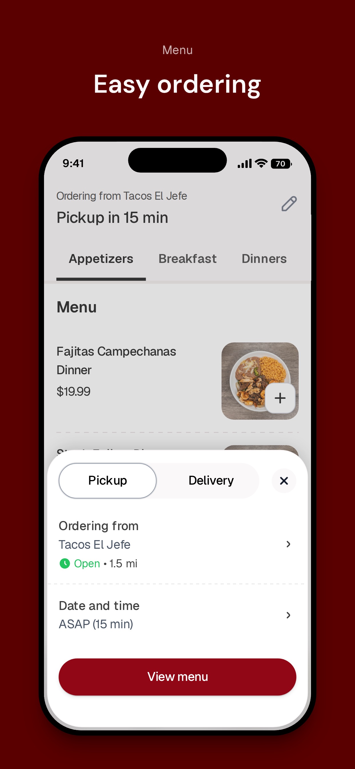 Screenshot 3 of Tacos El Jefe mexican grill
