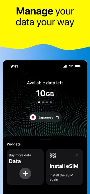 ZERO eSIM iPhone screenshot 4