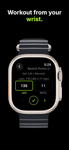 Trainlike: Gym Workout Tracker Screenshot 10 of 10