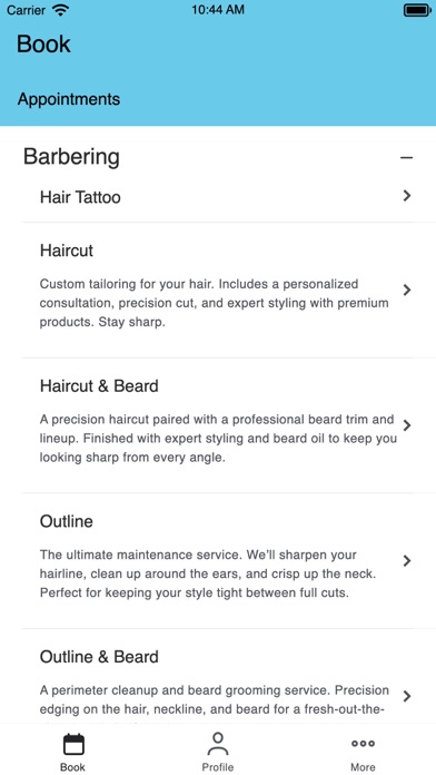 App screenshot