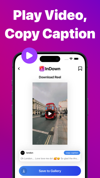 InDown・Reels Video Story Saver Screenshot