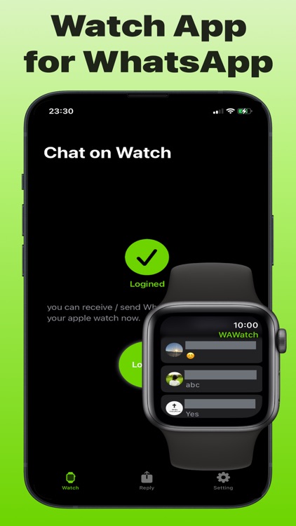 WA Watch - Chat on Watch