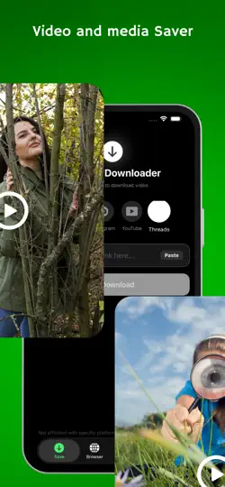 Captura de pantalla de SavefromNet: Video Saver en iPhone 2