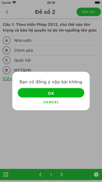 Ôn Thi Công Chức Toàn Quốc Screenshot