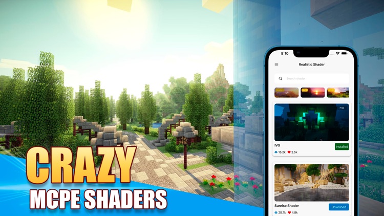 Realistic Shader for Minecraft