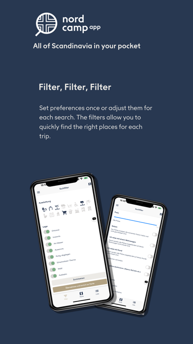 nordcamp Camp & Travel guide Screenshot