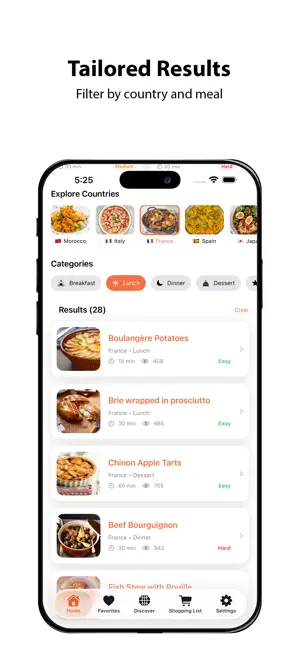 Global Cooking: Recipe Matcher screenshot 3