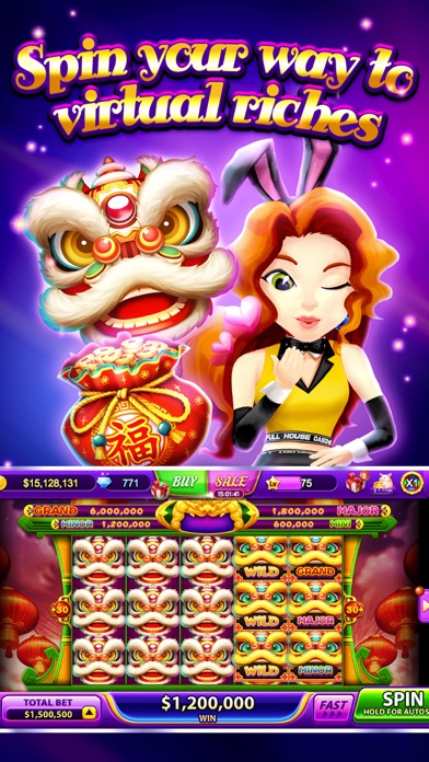 Full House Casino: Slots Game Screenshot