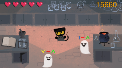 Doodle Halloween - Ghost Game Screenshot