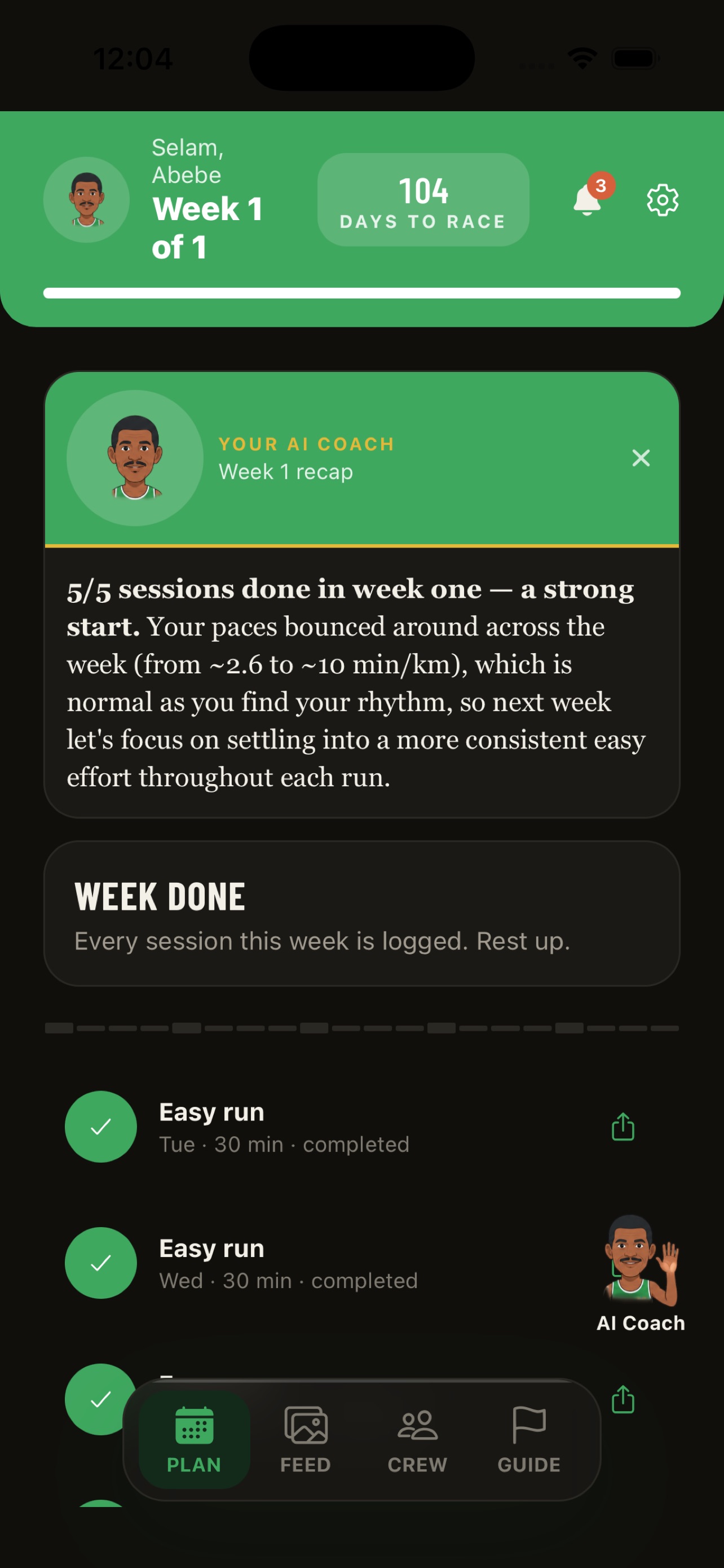 Screenshot 3 of GER Training App