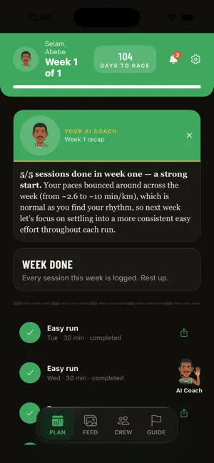 GER Training App screenshot 3